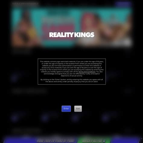 Voted the Worlds Best porn site for over a DECADE! 45 AAA Sites, 7800+ of the worlds top talent, and over 11,000 Full HD videos! Cum and see why the awards keep piling up!. . Www reality kings com